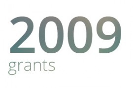 Grants awarded for 2009