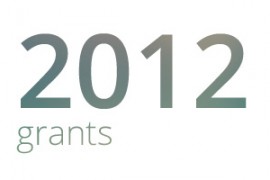 Grants awarded for 2012